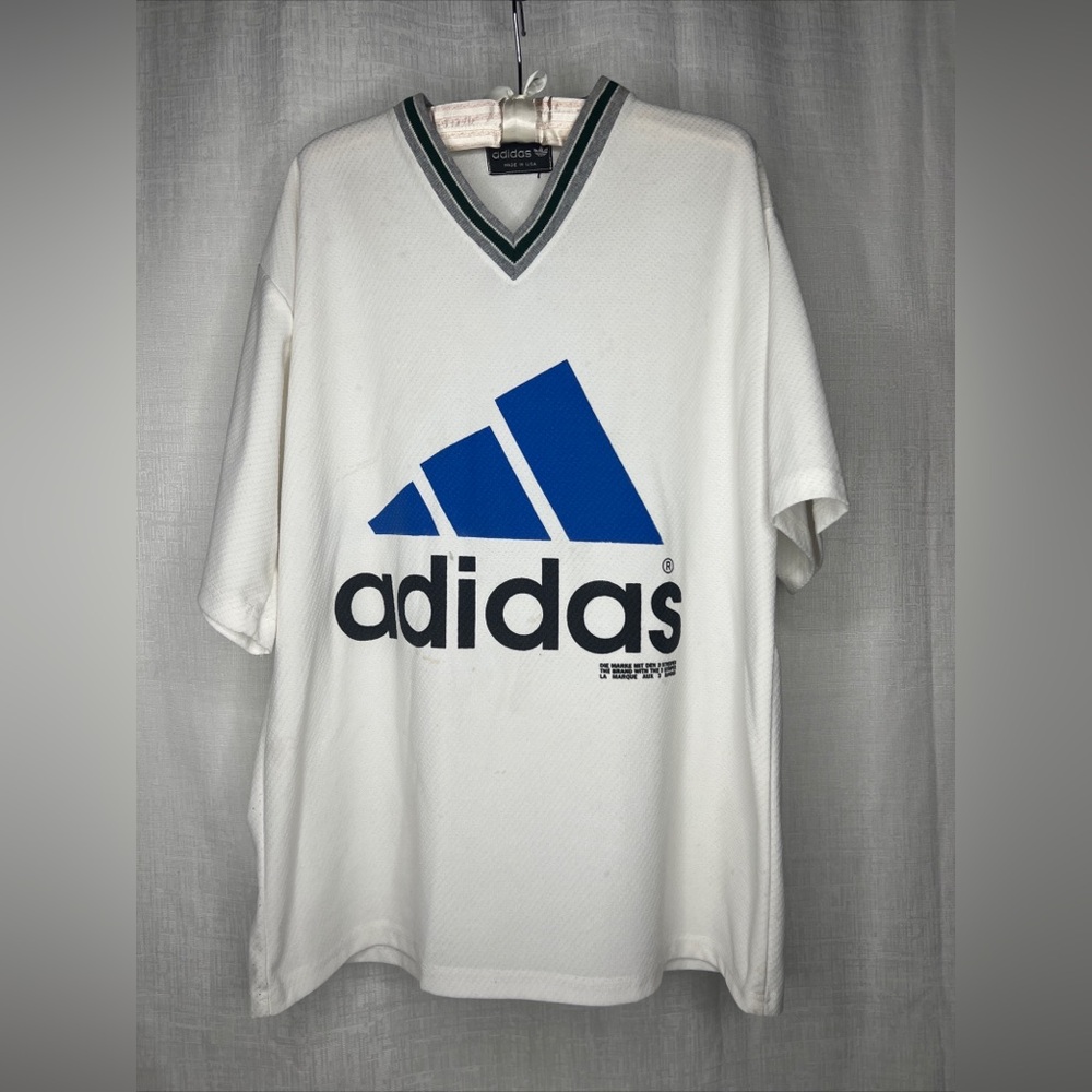 VINTAGE ADIDAS JERSEY MENS L USA